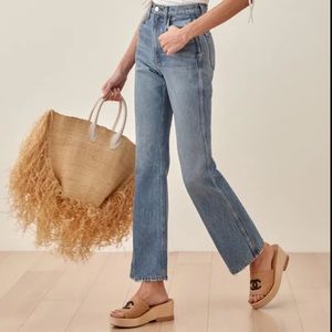 Reformation Georgia High Rise Retro Flare Jean